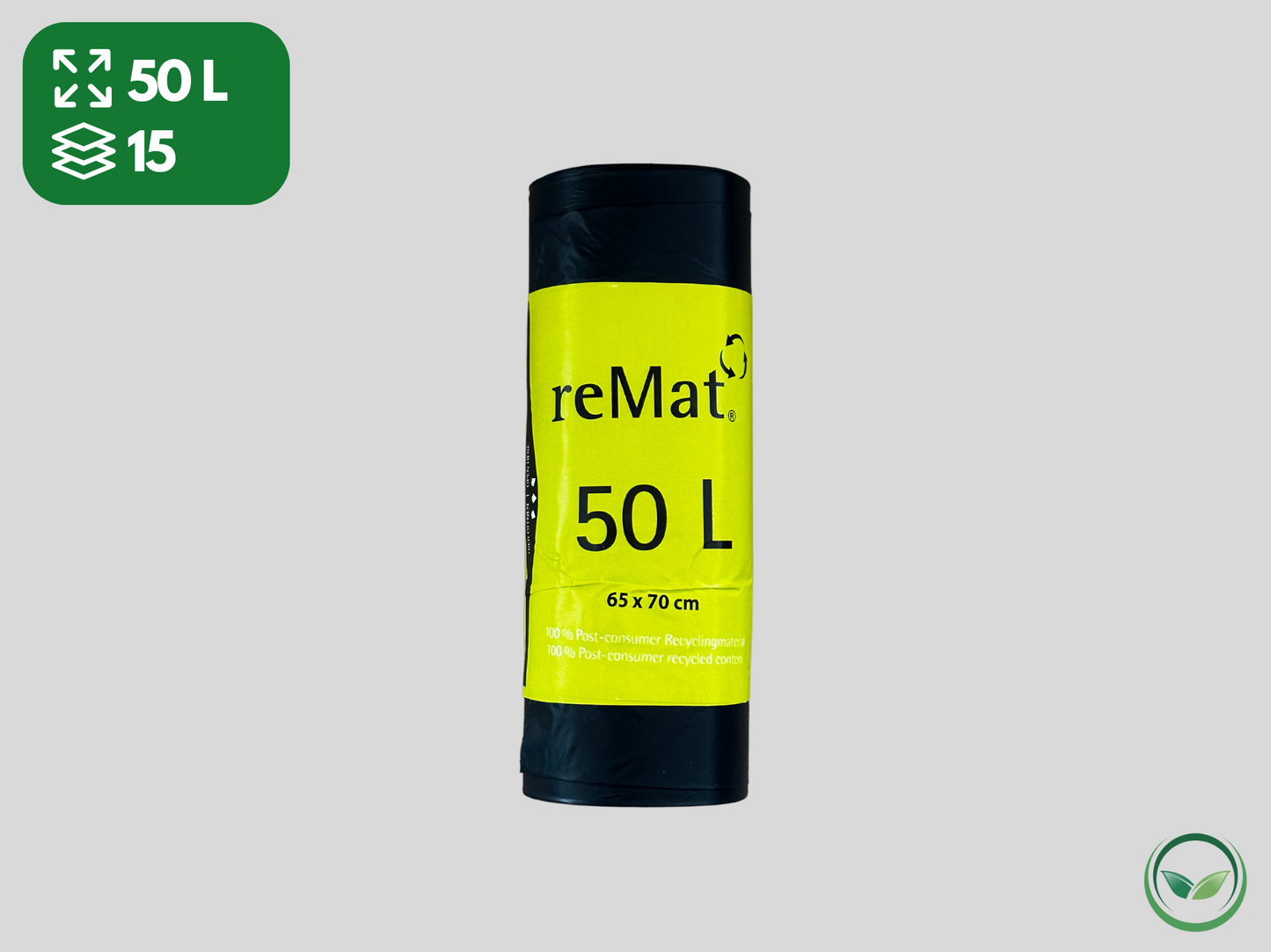 PCR Vrečke za smeti - 50 litrov - 15/1