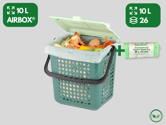 BIOMAT® AirBox® STARTER paket (+ Biomat 10L paket vrečk)