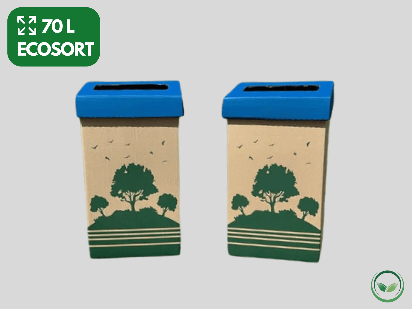 Kartonske škatle za ekološko ločevanje odpadkov
