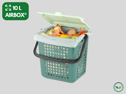 BIOMAT® AirBox® koš za biološke odpadke s pokrovom